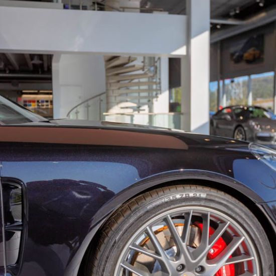 Prosjektbilde fra Porsche Center i Porsgrunn